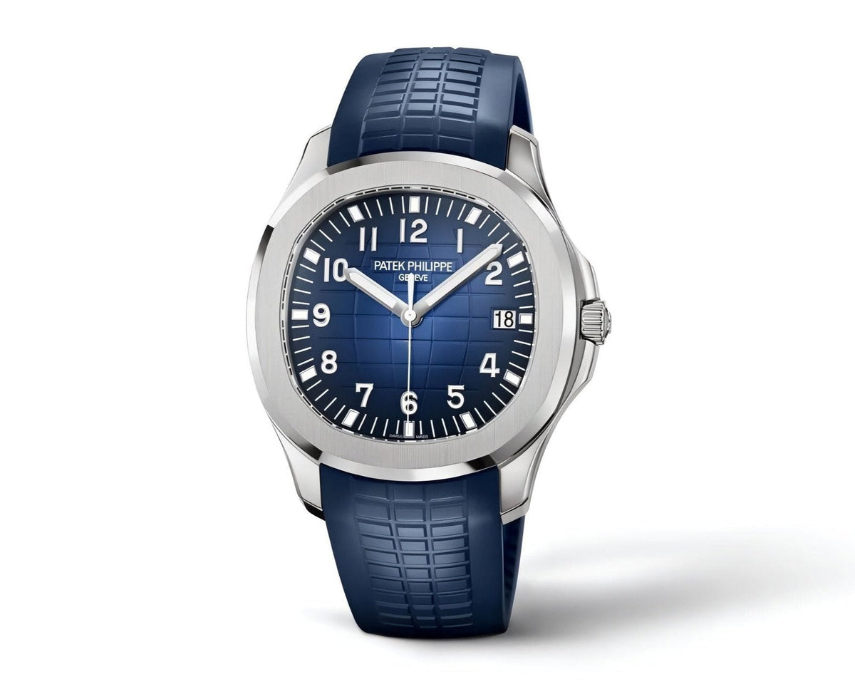 Patek Philippe Aquanaut Watch For Men – Blue & Silver