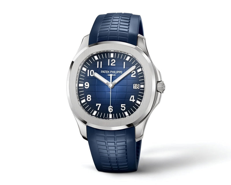 Patek Philippe Aquanaut Watch For Men – Blue & Silver