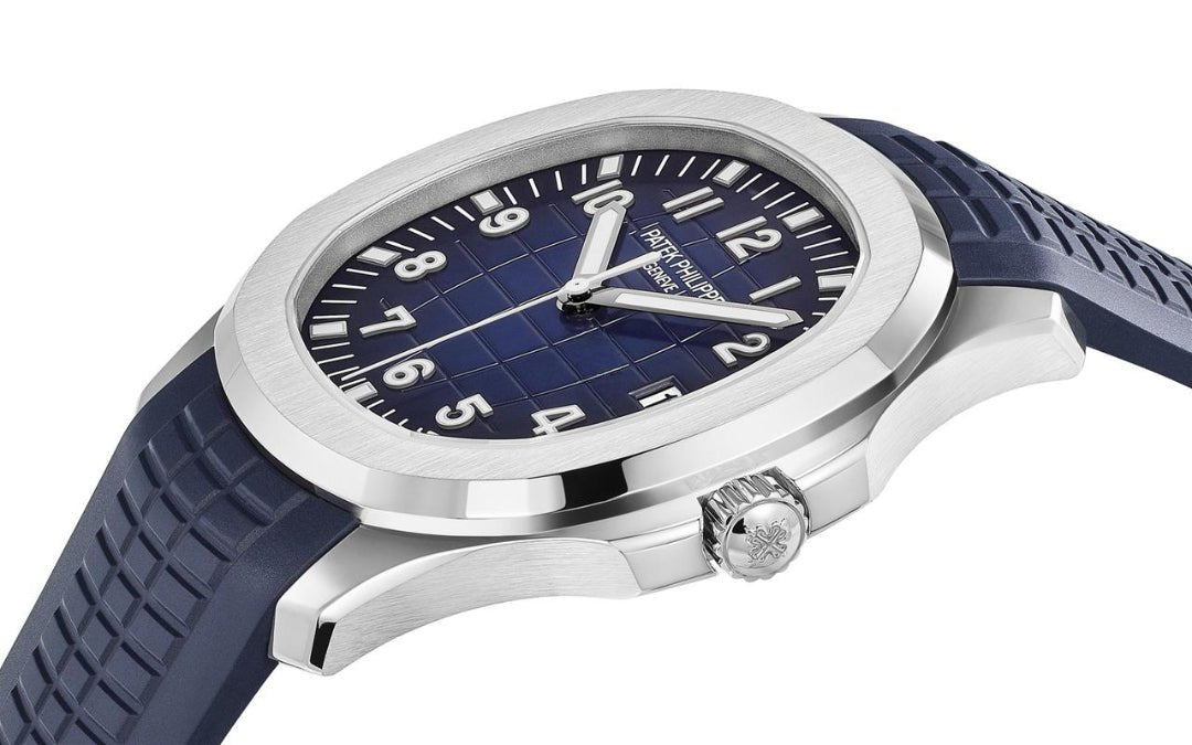 Patek Philippe Aquanaut Watch For Men – Blue & Silver