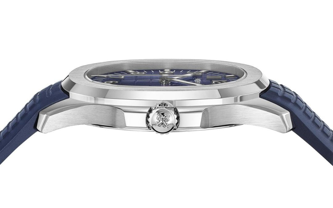 Patek Philippe Aquanaut Watch For Men – Blue & Silver