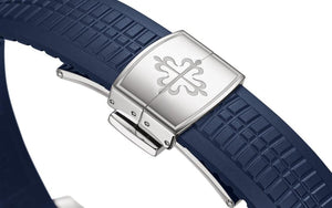 Patek Philippe Aquanaut Watch For Men – Blue & Silver