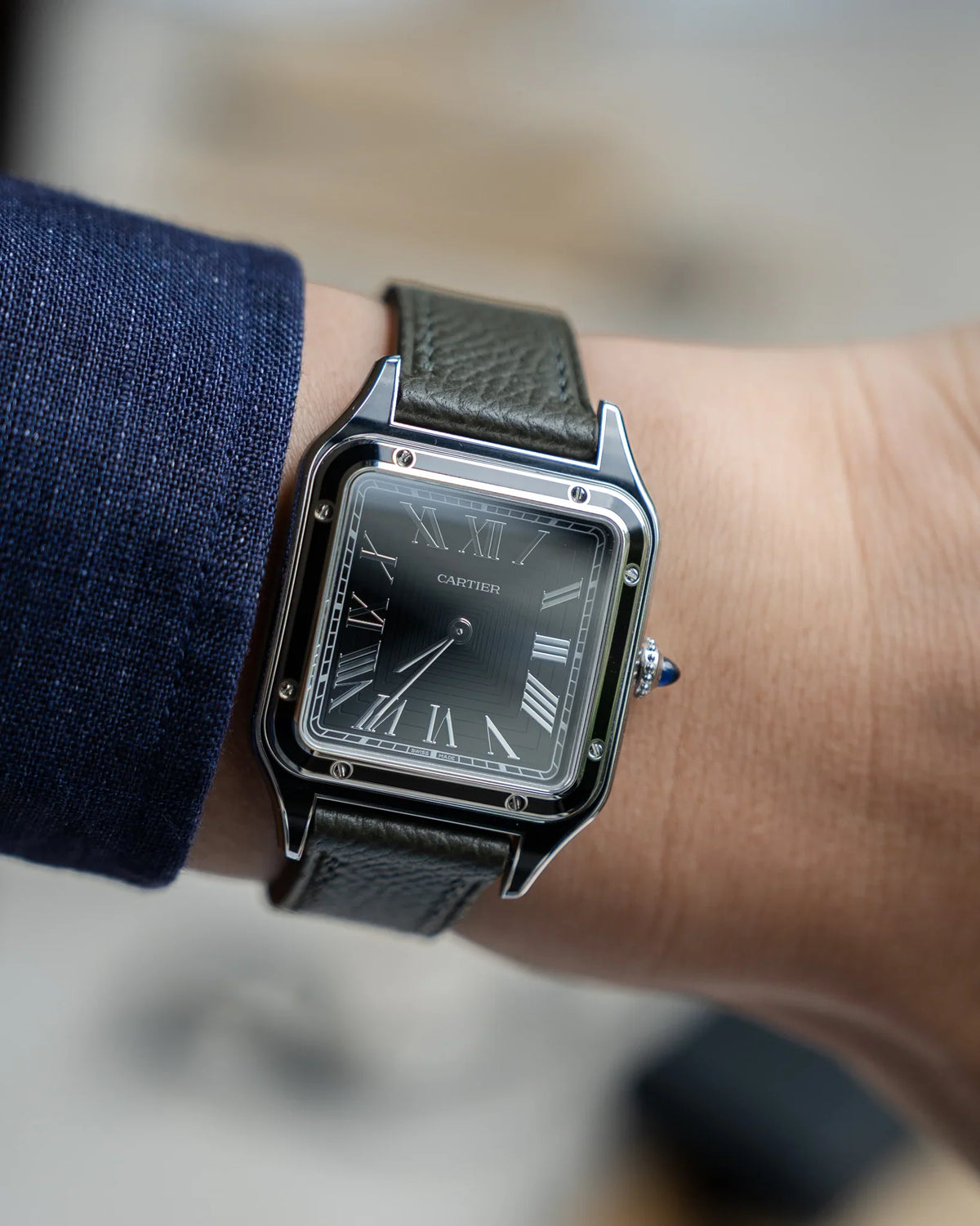 Cartier Santos watch for men and women WSSA0046