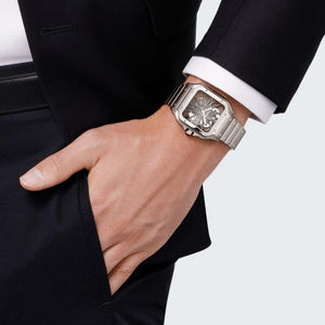 Cartier Santos watch for men WHSA0007