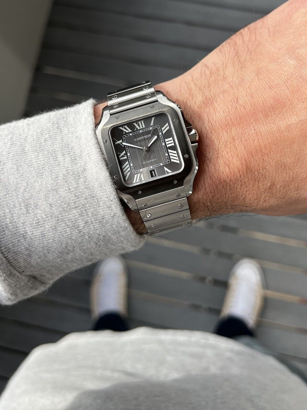 Cartier Santos watch for men WSSA0037