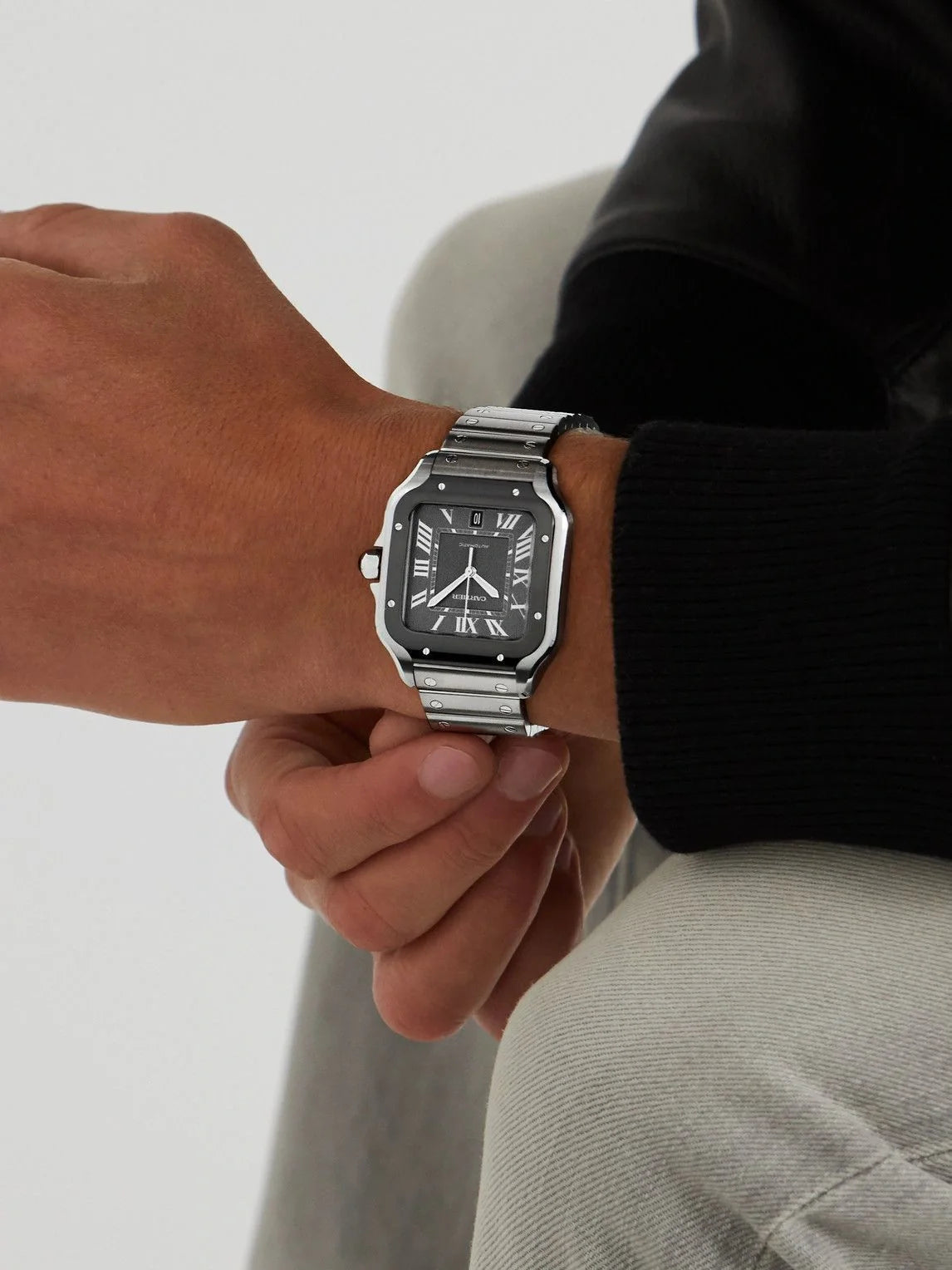 Cartier Santos watch for men WSSA0037