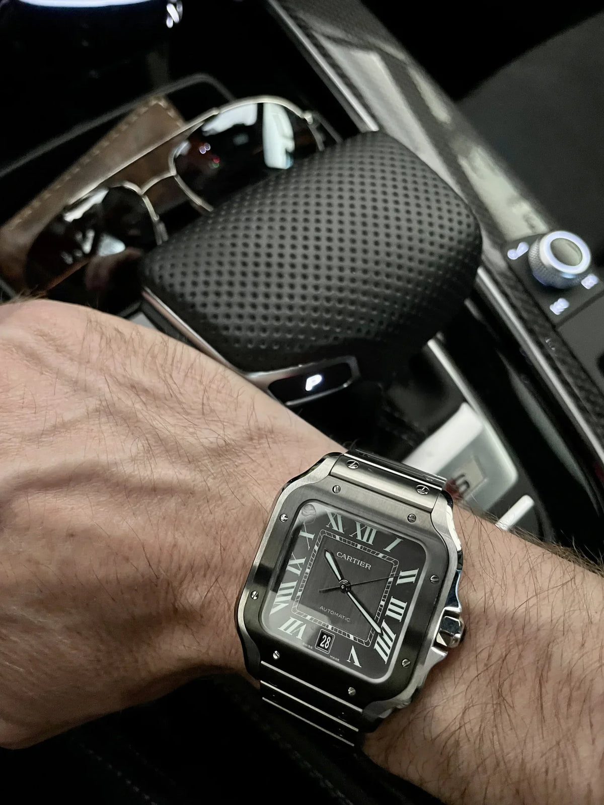 Cartier Santos watch for men WSSA0037
