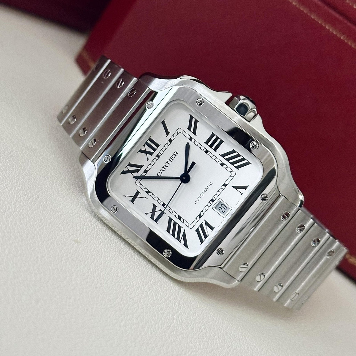 Cartier Santos watch for men WSSA0018