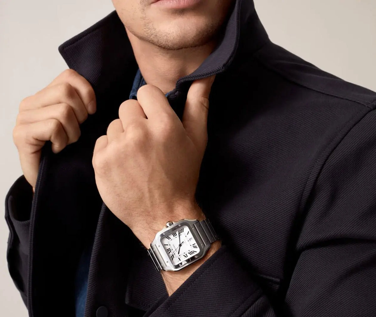 Cartier Santos watch for men WSSA0018