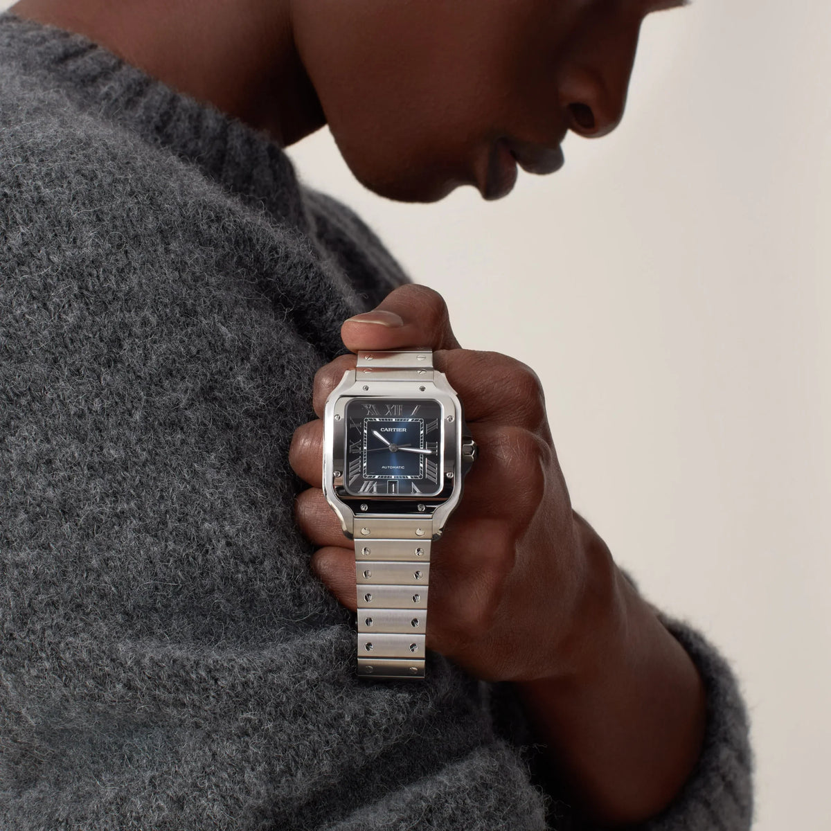 Cartier Santos watch for men WSSA0030