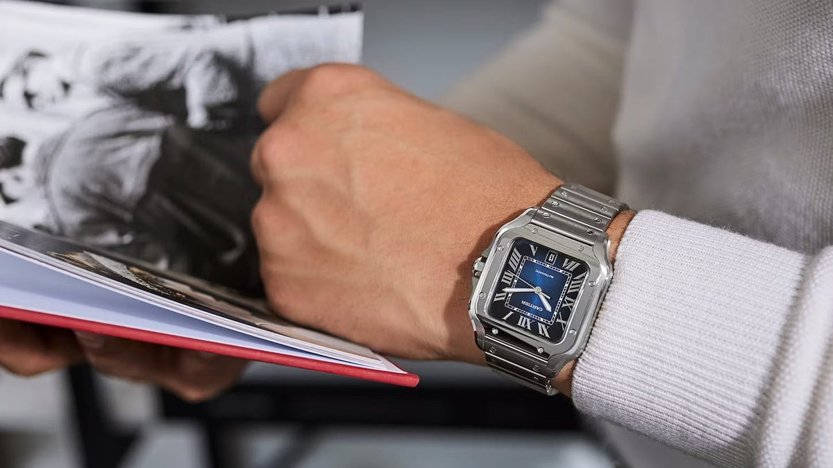 Cartier Santos watch for men WSSA0030