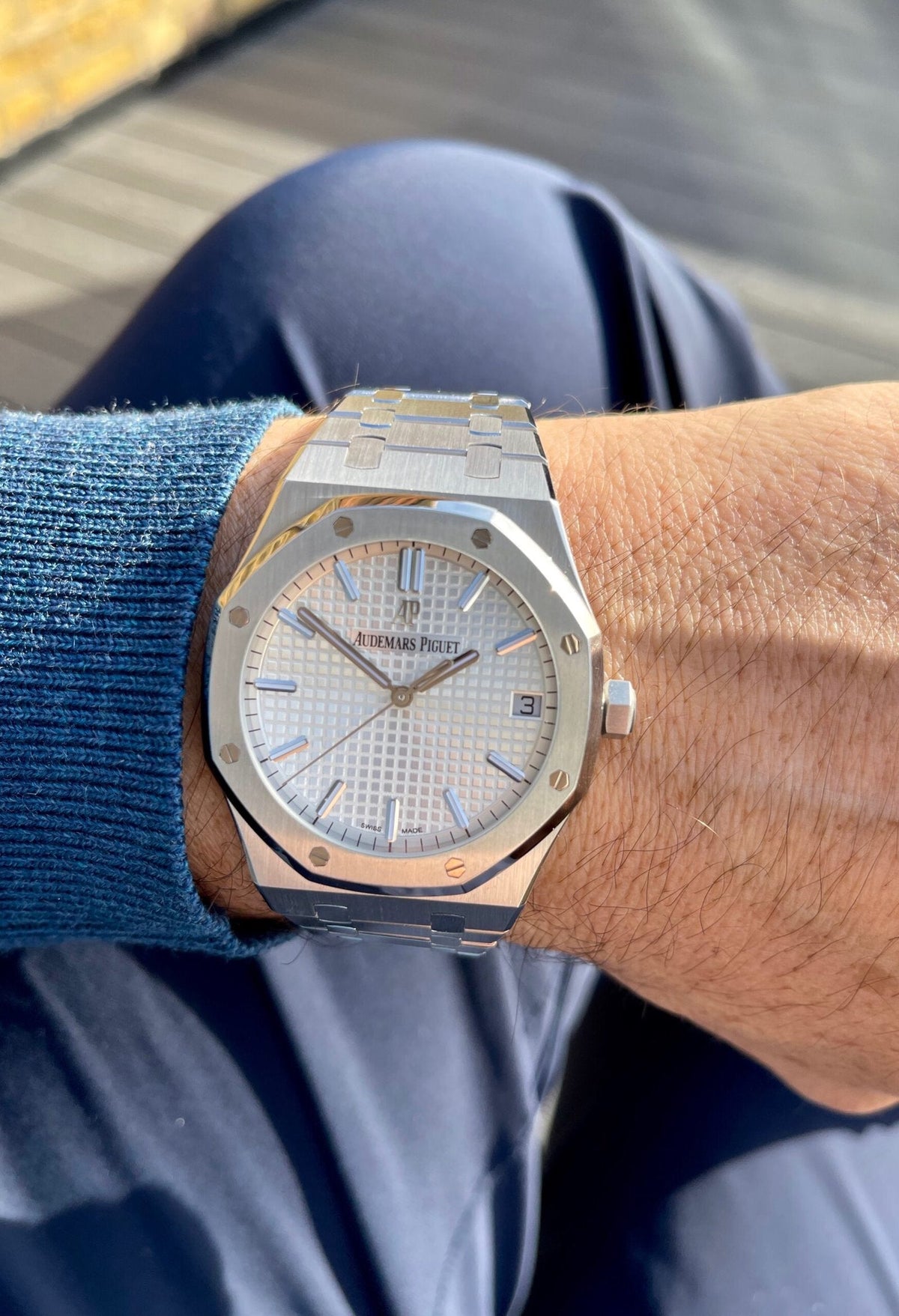 Audemars Piguet (Royal Oak) Watch For Men 15500ST.OO.1220ST.04