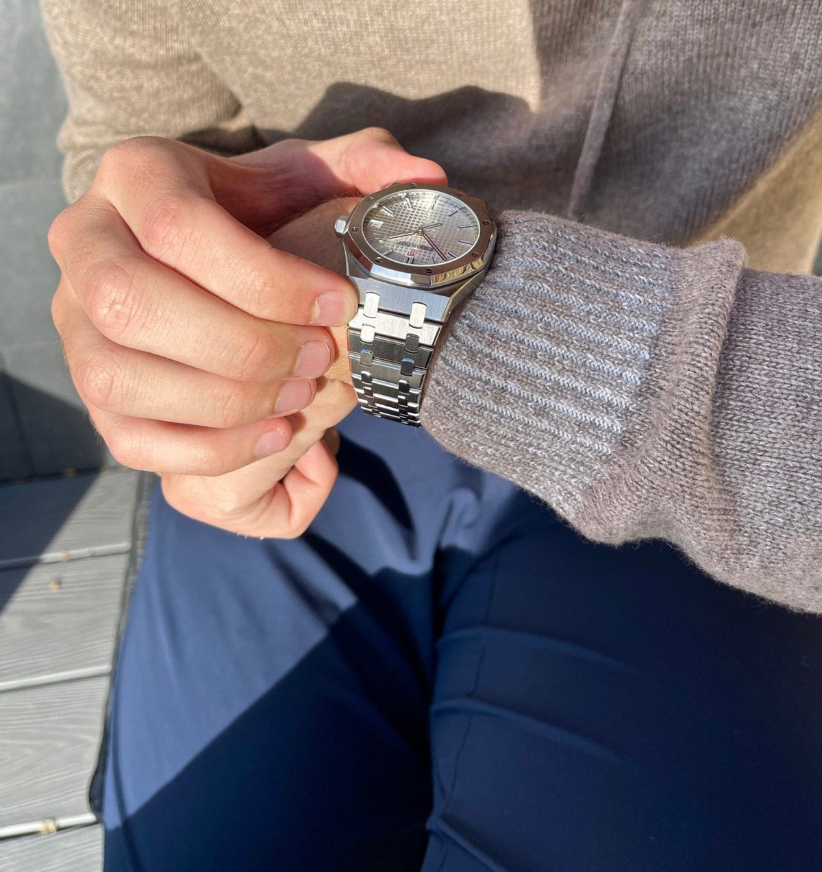 Audemars Piguet (Royal Oak) Watch For Men 15500ST.OO.1220ST.04