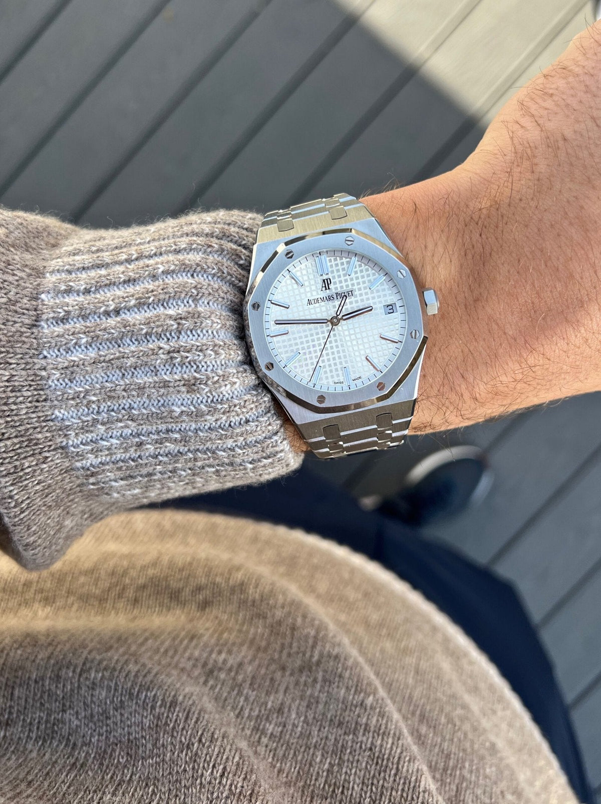 Audemars Piguet (Royal Oak) Watch For Men 15500ST.OO.1220ST.04