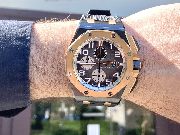 Audemars Piguet (Royal Oak Offshore) Watch For Men 26405NR.OO.A002CA.01