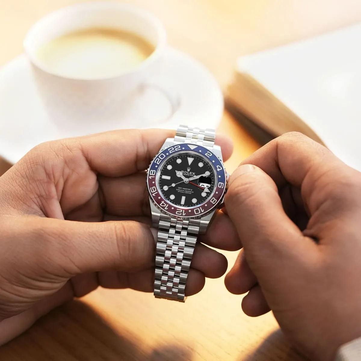 Rolex Pepsi Watch GMT Master II For Men 126710BLRO