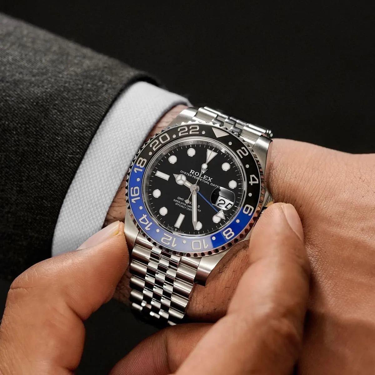 Rolex Watch GMT Master II For Men 126710BLNR