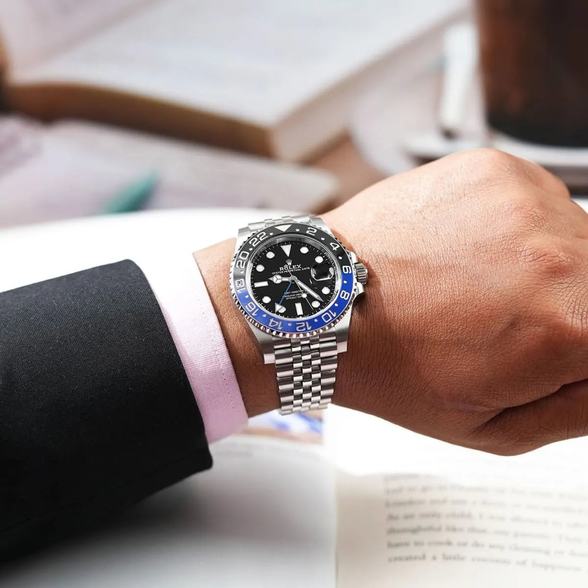 Rolex Watch GMT Master II For Men 126710BLNR