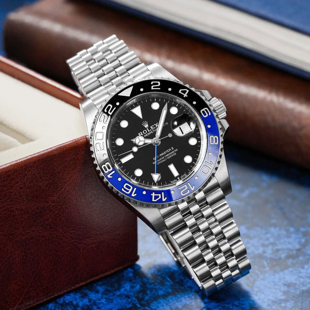 Rolex Watch GMT Master II For Men 126710BLNR