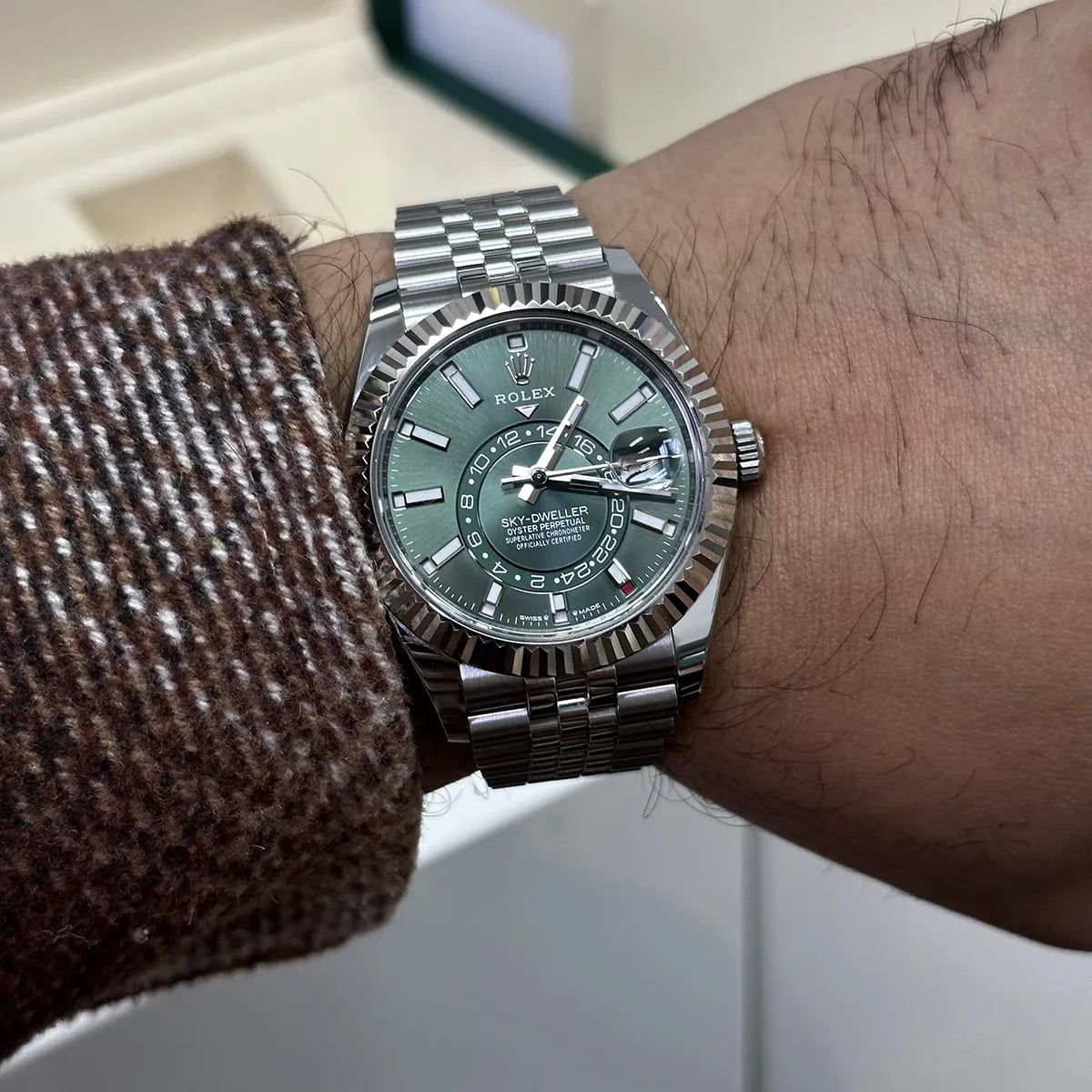 Rolex Watch Sky Dweller For Men 336934
