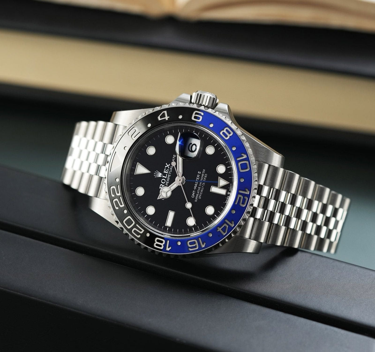 Rolex GMT-Master II Watch For Men 126710BLNR