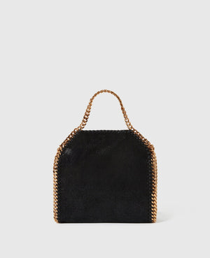Stella McCartney Falabella Tiny Tote Bag Black Gold
