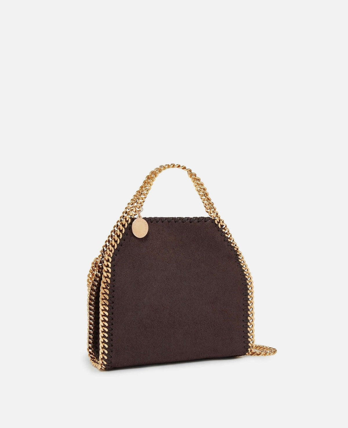 Stella McCartney Falabella Tiny Tote Bag Brown