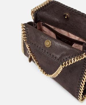 Stella McCartney Falabella Tiny Tote Bag Brown
