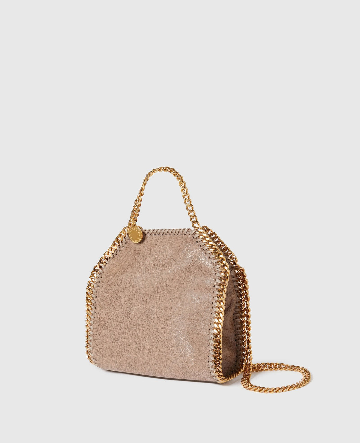 Stella McCartney Falabella Tiny Tote Bag Black Moss