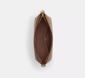 Coach Laurel Shoulder Bag In Signature Canvas Tan Brown