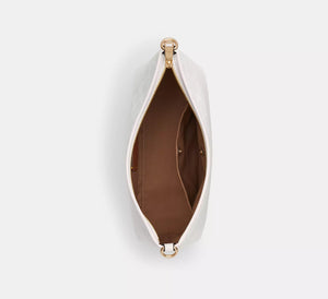 Coach Laurel Shoulder Bag In Signature Canvas White Chalk