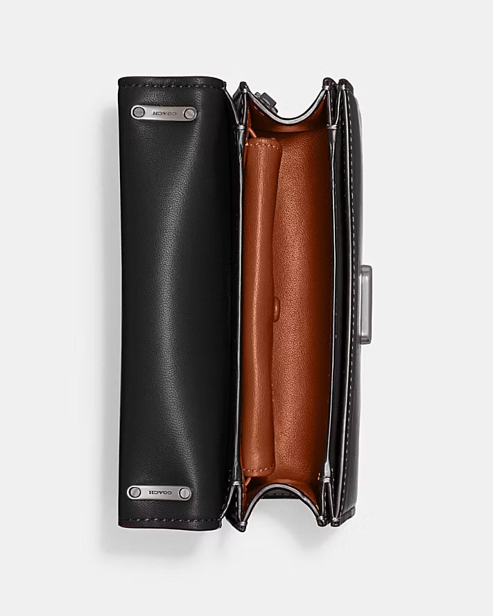 Caoch BANDIT CROSSBODY Leather Black
