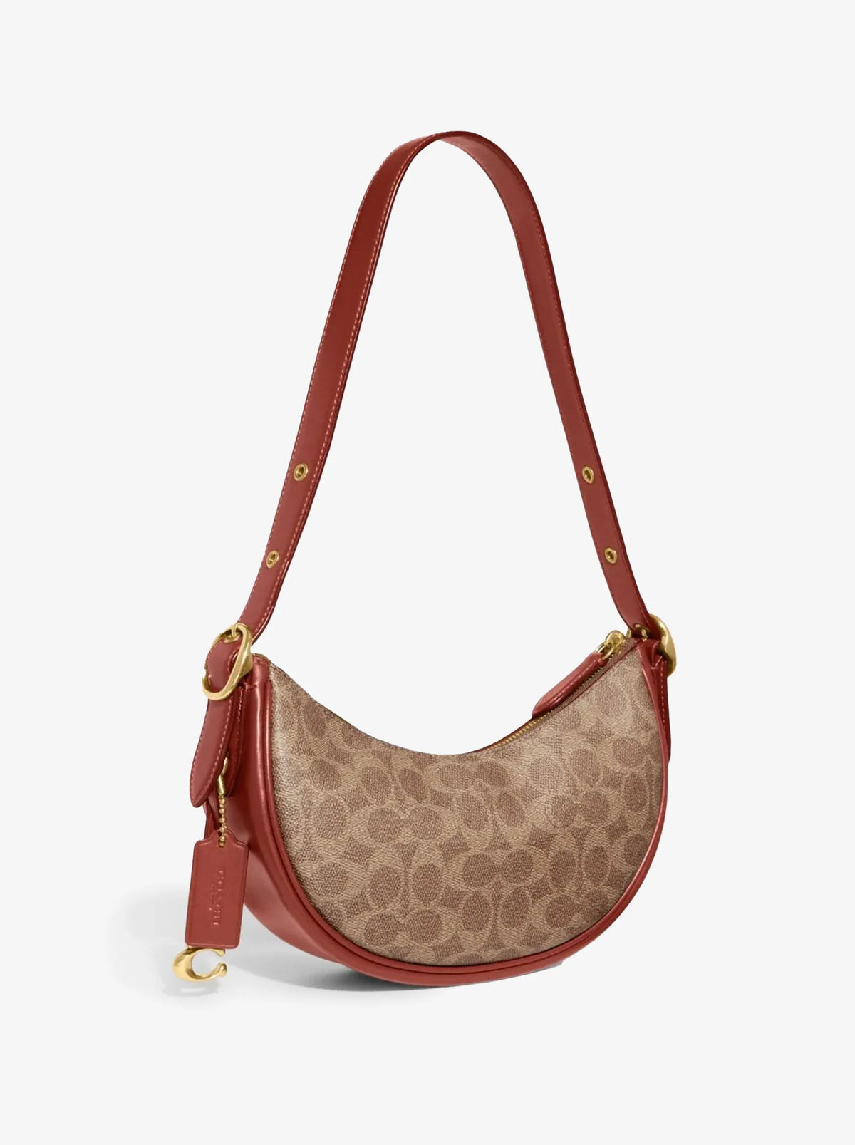Coach Luna Shoulder Bag In Signature Canvas