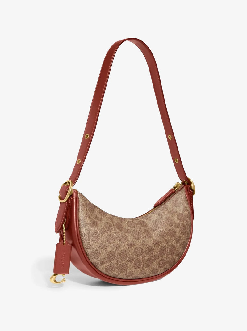 Coach Luna Shoulder Bag In Signature Canvas