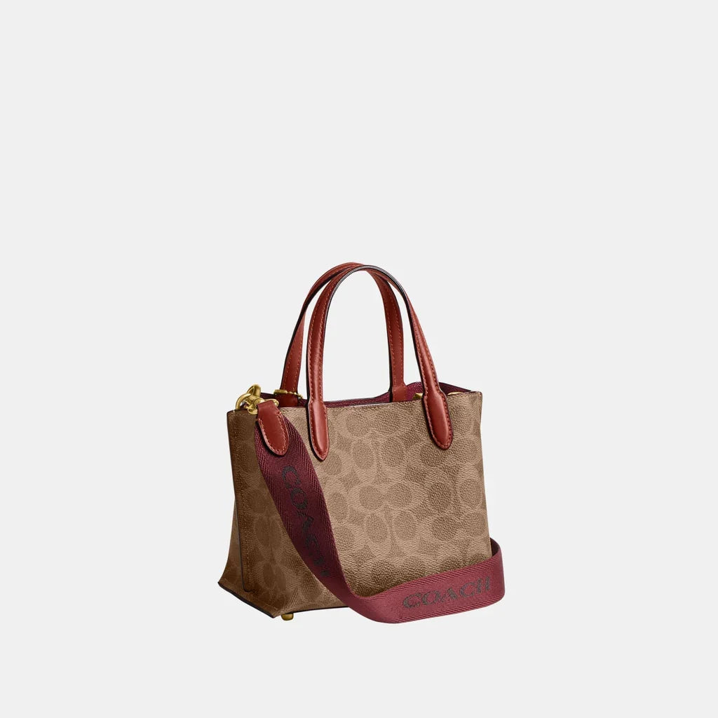 Coach Willow Tote Bag 18 In Signature Canvas