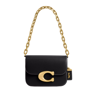 Coach Idol Leather Black