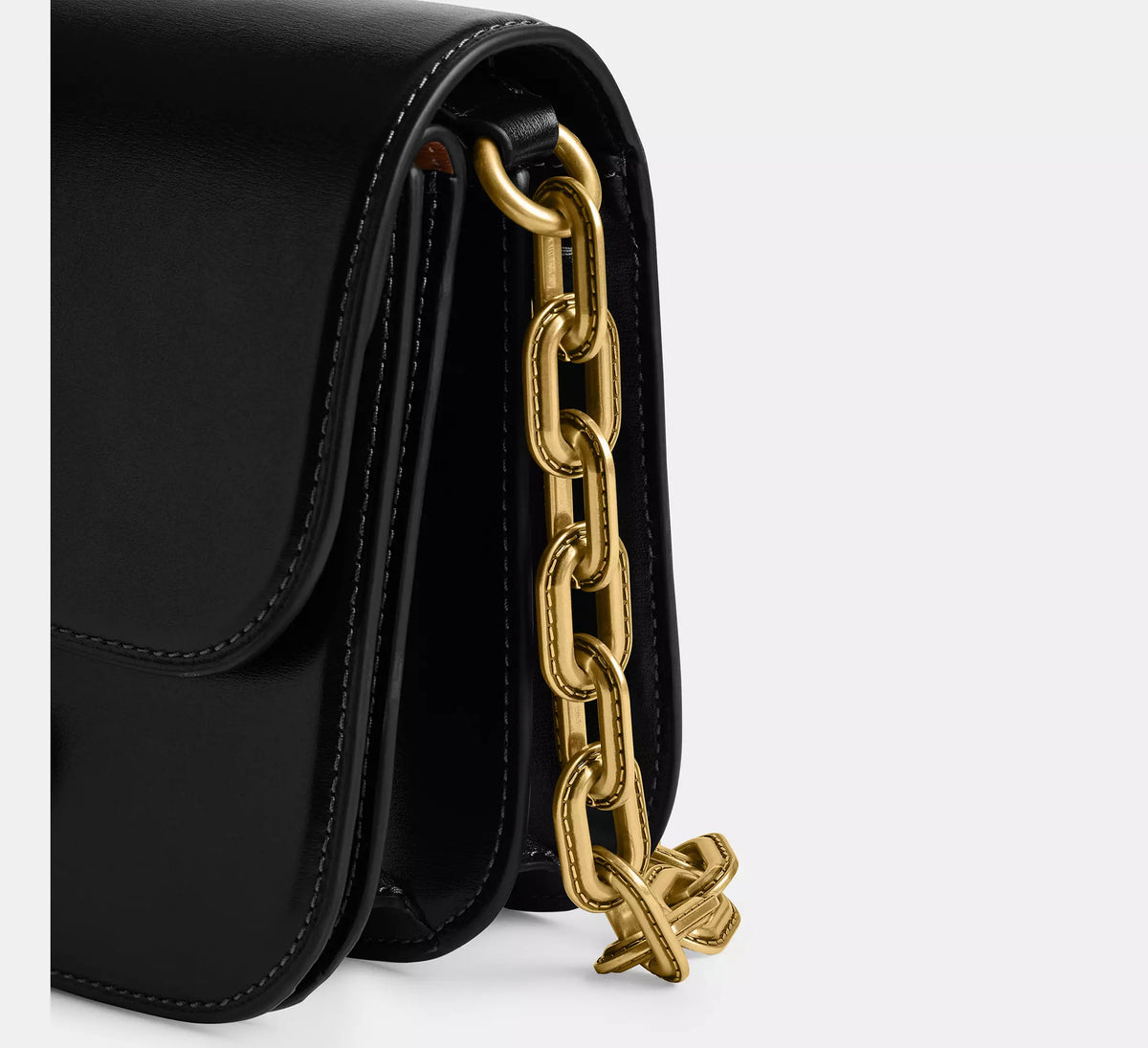 Coach Idol Leather Black