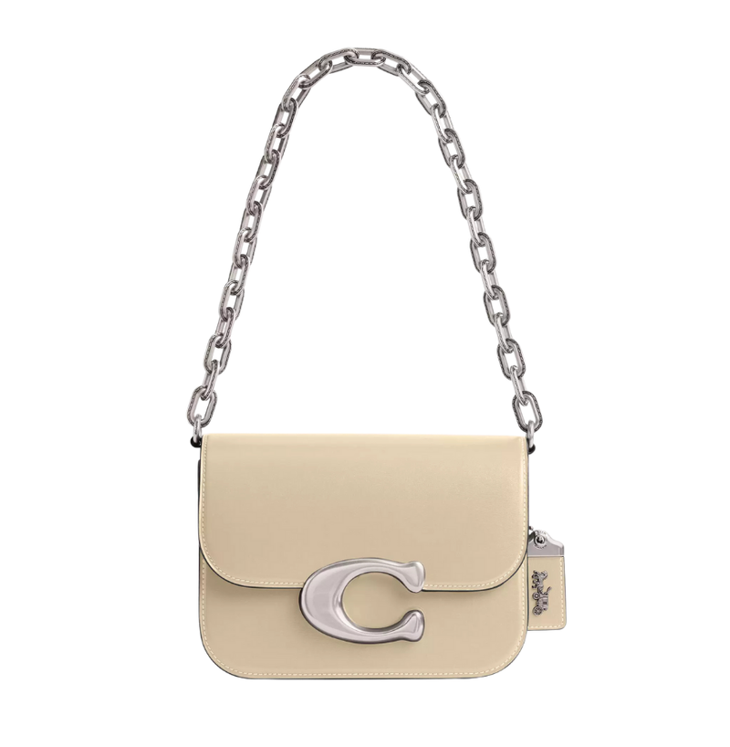 Coach Idol Leather Ivory