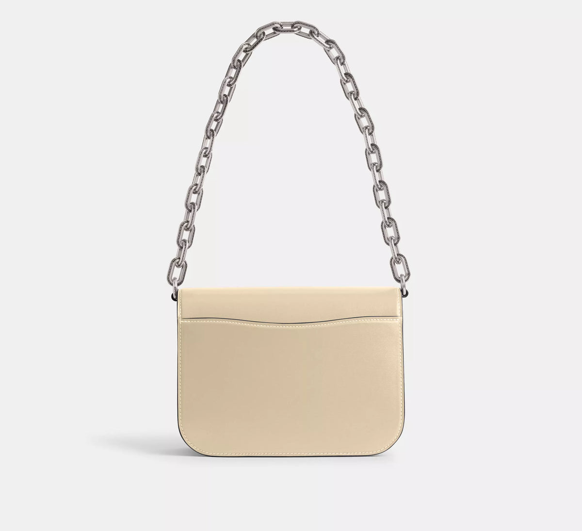 Coach Idol Leather Ivory