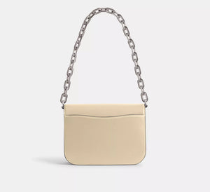 Coach Idol Leather Ivory