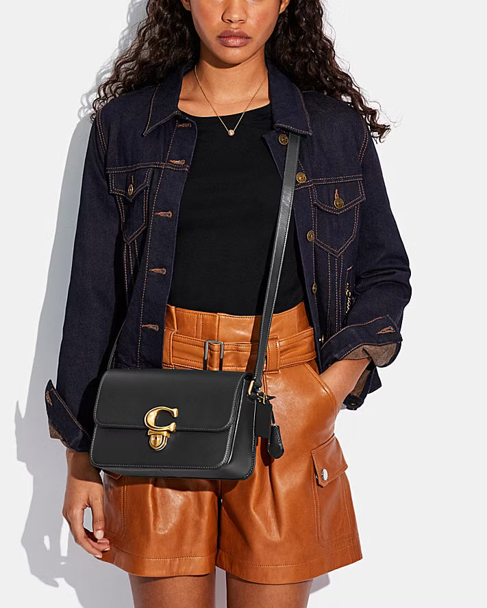 Coach STUDIO SHOULDER BAG Black
