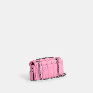 Tabby Shoulder Bag 20 With Quilting leather Pink