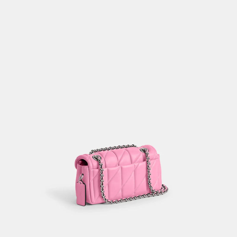 Tabby Shoulder Bag 20 With Quilting leather Pink