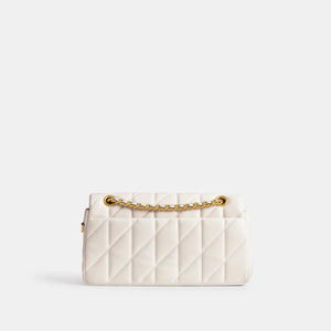 Tabby Shoulder Bag 26 With Quilting Chalk Gold