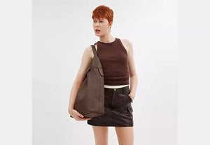 Coach Brooklyn Shoulder Bag 39 Dark Stone