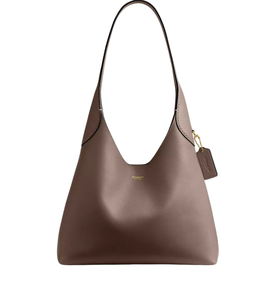 Coach Brooklyn Shoulder Bag 28 Dark Stone