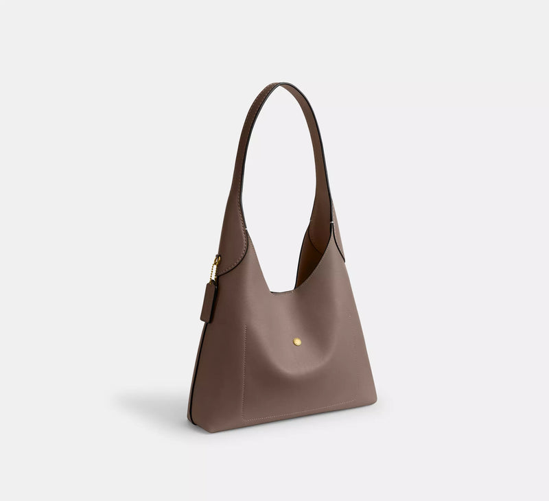 Coach Brooklyn Shoulder Bag 28 Dark Stone