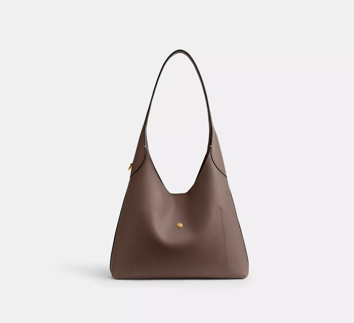 Coach Brooklyn Shoulder Bag 28 Dark Stone