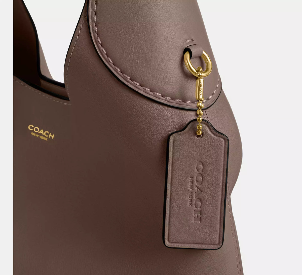 Coach Brooklyn Shoulder Bag 28 Dark Stone