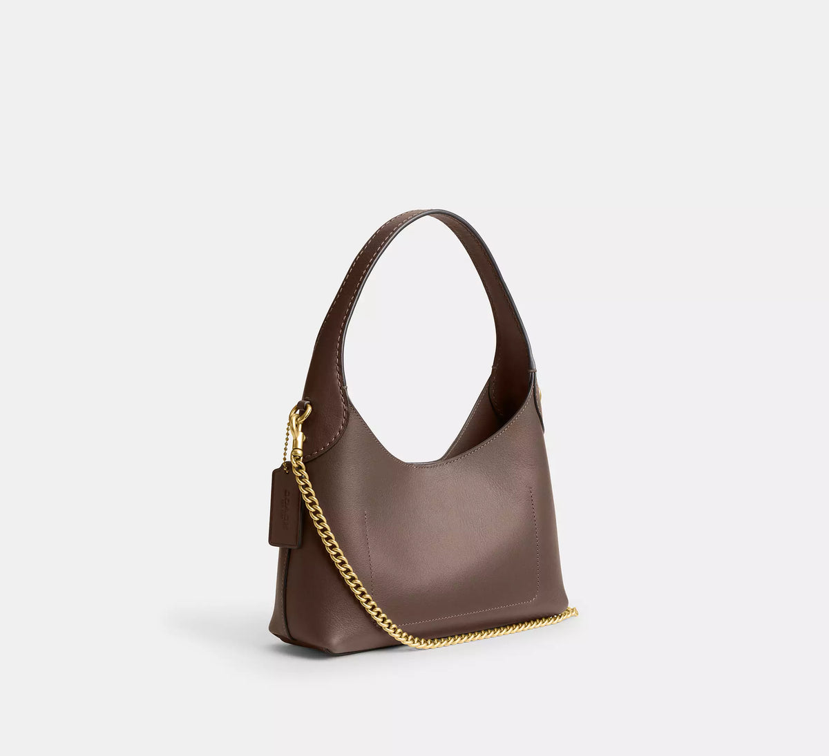Coach Brooklyn Shoulder Bag 23 Dark Stone