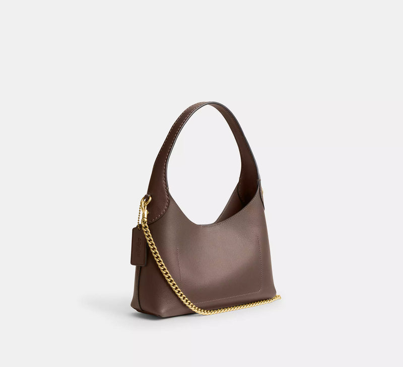 Coach Brooklyn Shoulder Bag 23 Dark Stone